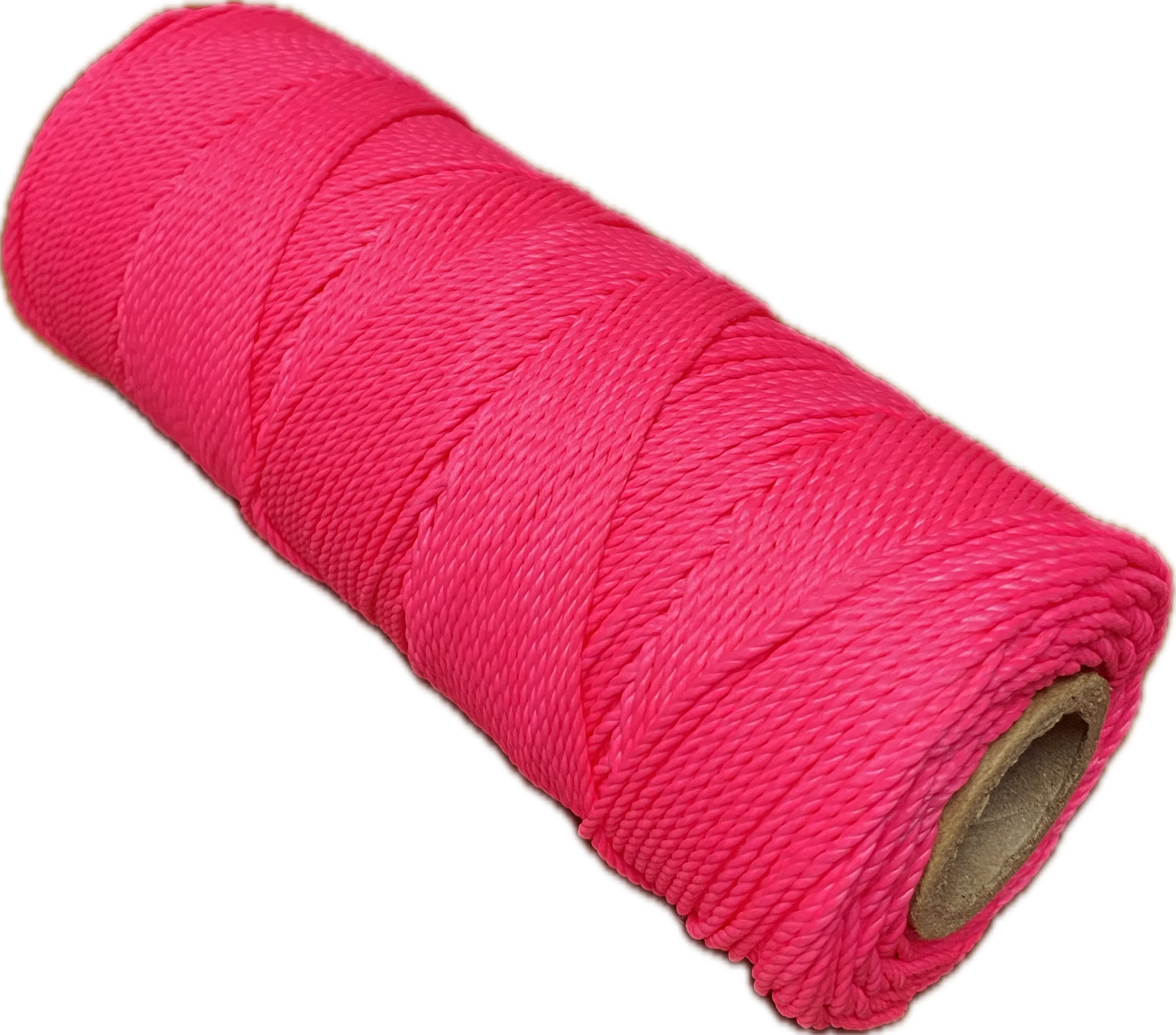 #18 x 550ft Glo-Pink Twisted String Line - Utility and Pocket Knives